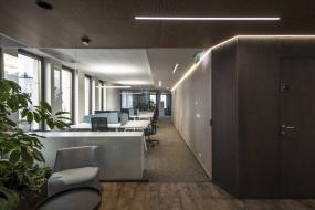 小办公室简约背景墙设计图片大全