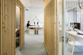 办公室大理石墙面装修效果图片