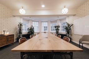 简约现代装修风格办公室壁纸效果图