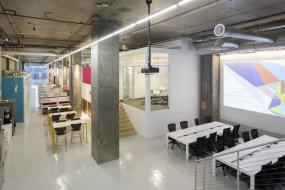 会议室室内隔断门装修效果图片