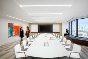 公司会议室隔断装修效果图片赏析