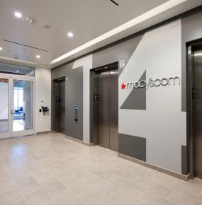 高级写字楼过道吊顶设计效果图2018图片