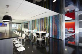 家庭办公室纯色壁纸装修效果图片