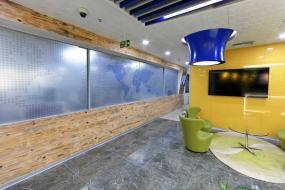 现代简约装修风格办公室背景墙效果图片