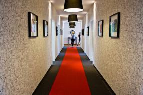 家庭办公室房子压纹壁纸装修设计图片大全简约型