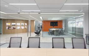 欧式会议室隔断门装修效果图