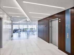 公司过道塑钢板吊顶装修效果图片