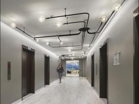 公司过道吊顶装修效果图