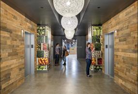 2018最新办公室走道设计装修效果图欣赏