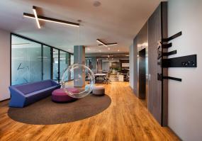 2018最新办公室走道设计装修效果图片大全