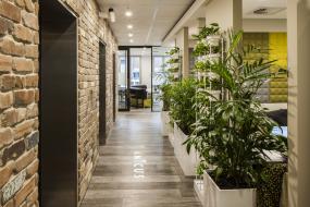 公司过道室内吊顶效果图