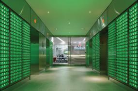 办公室走道设计3d效果图