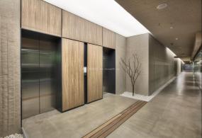 专业办公室过道背景墙装修效果图图片