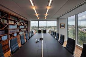 简单办公室室内窗户装修效果图图片