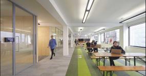 小会议室室内吊顶造型装修效果图片