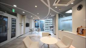 简约现代办公室风格铝板吊顶装修效果图片