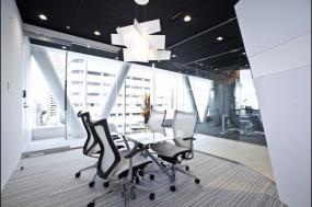 现代办公室吊顶龙骨装修风格效果图