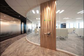 简约现代办公室风格吊顶设计装修效果图片