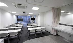 简约现代风格小办公室吊顶设计装修效果图片