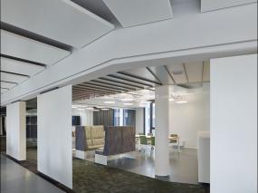 办公室简单吊顶装修效果图