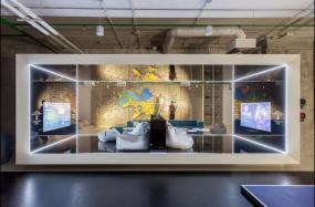 办公室会所吊顶装饰装修效果图