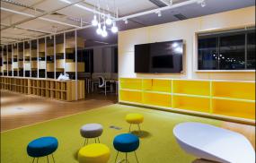 个性办公室吊顶设计效果图欣赏