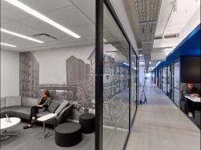 办公室走廊吊顶装饰装修效果图