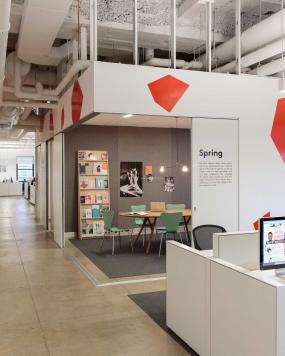 办公室走廊简单吊顶装修效果图