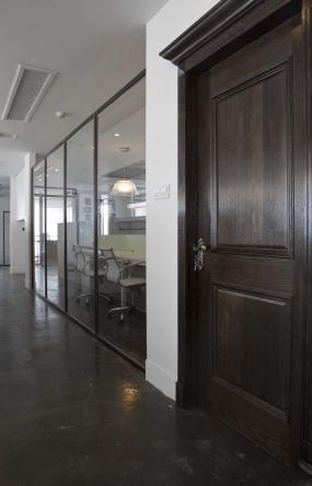 办公室走廊吊顶造型装修效果图片