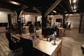 时尚办公室靠背椅装修效果图片