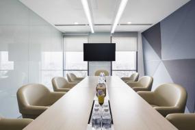 大会议室壁纸背景墙装修效果图