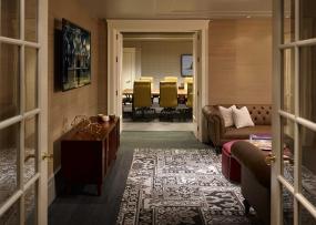 现代大会议室射灯装修效果图片