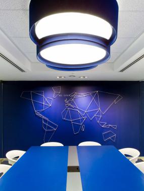 大会议室橡木家具图片