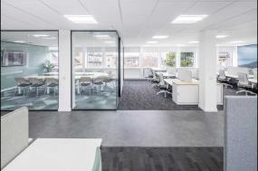 简约会议室3d模型天花板吊顶效果图片