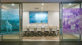 会议室简单小吊顶装修效果图