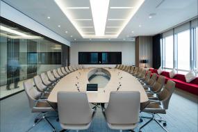 公司会议室吊顶装修效果图片