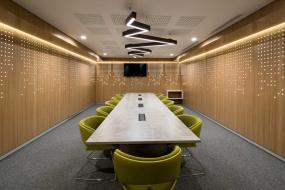工装会议室吊顶效果图