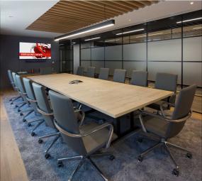 多媒体会议室吊顶设计效果图