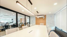 现代时尚装修风格会议室吊顶效果图精选