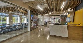 会议室天花板集成吊顶效果图