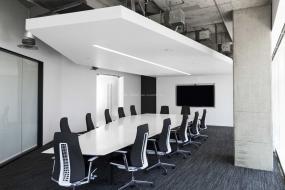 2018会议室装修石膏板吊顶效果图片