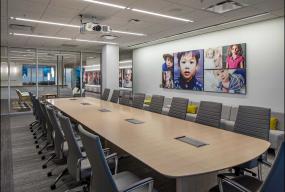 小型会议室小吊顶效果图