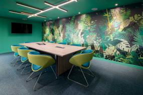 会议室走廊吊顶设计装修效果图