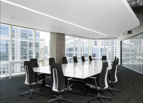 会议室明亮吊顶装修效果图片