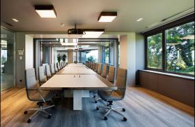 会议室简单室内吊顶装修效果图