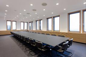 简约会议室吊顶效果图片