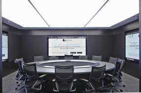 小型会议室吊顶效果图大全