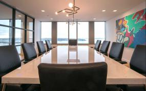 会议室室内小吊顶效果图