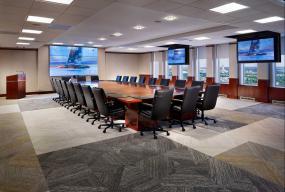 集成吊顶装修效果图会议室