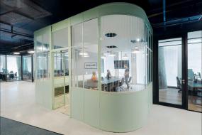 会议室格栅吊顶装修效果图